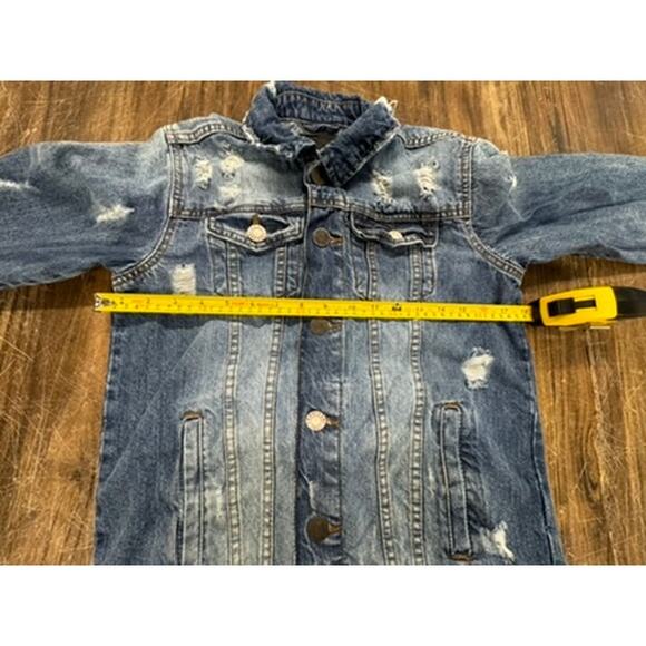 X-RAY JEAN JACKET BOYS, L, Grunge, Streetwear, Cool, Distressed - Picture 6 of 8